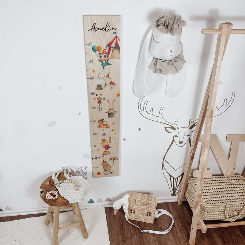 Kinder Messlatte Circus Zirkuswelt Messleiste - lyllevenn-store