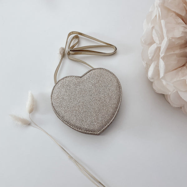 Kinderhandtasche | Herz | Glitzer | Tasche – SPARKLING HEART - lyllevenn-store