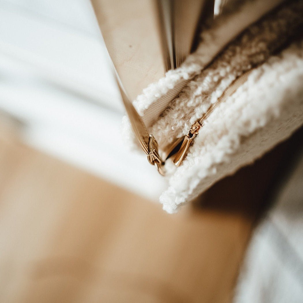 Kinderhandtasche und Portemonnaie - Teddy Herz - lyllevenn