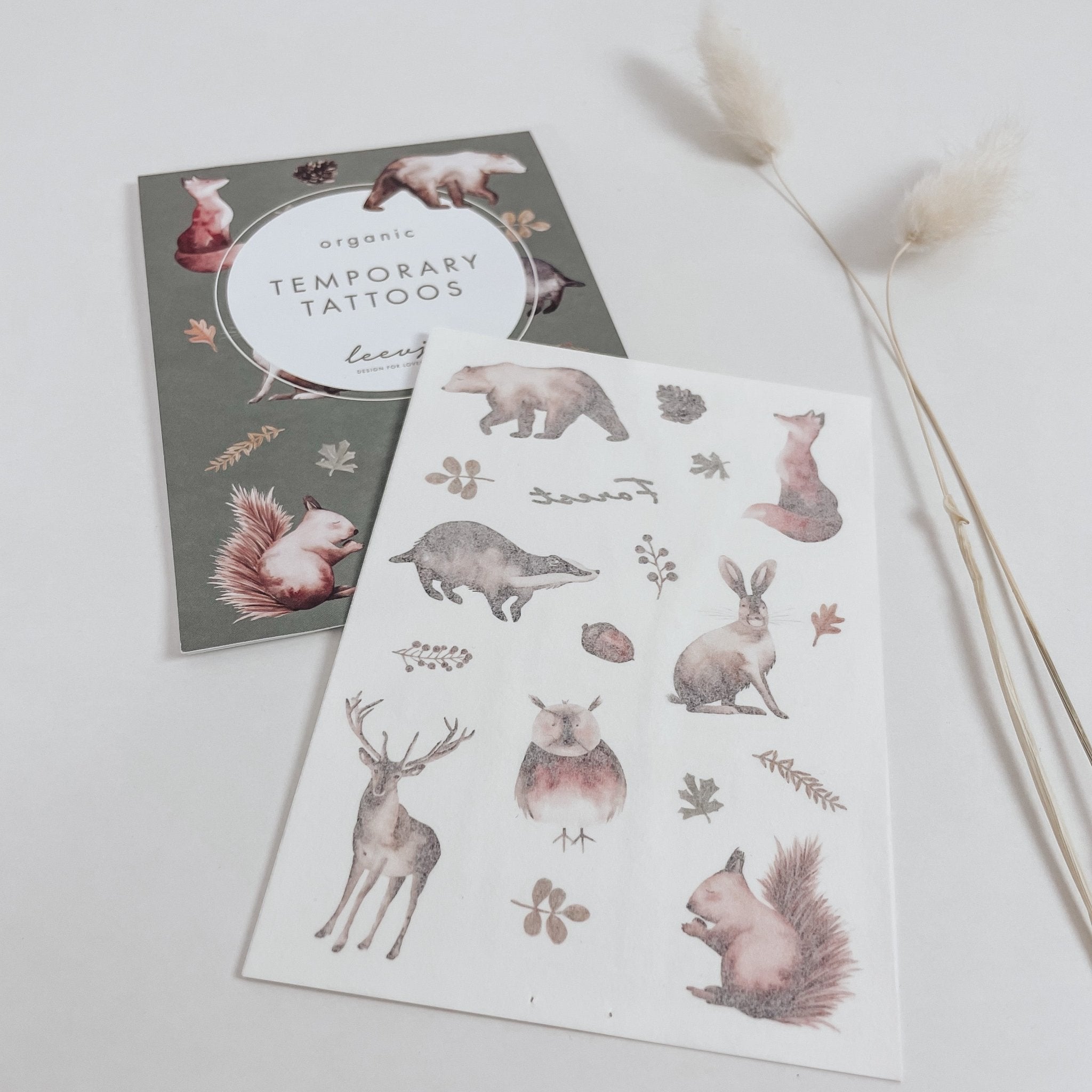 Kindertattoo – WALDTIERE - lyllevenn