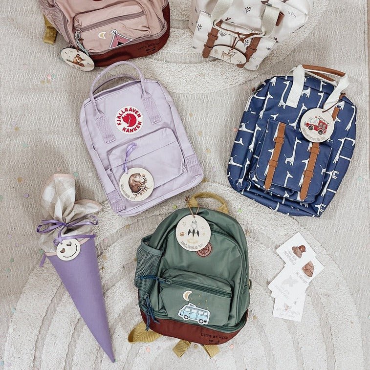 Kitakind | Geschwistertüte | Anhänger aus Holz – MOTIVE - lyllevenn