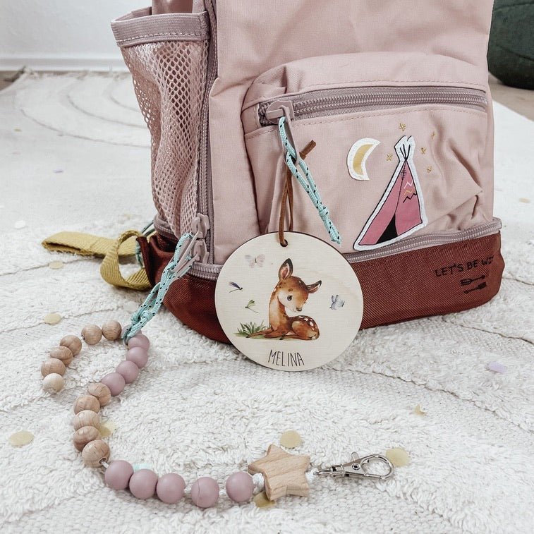 Kitakind | Geschwistertüte | Anhänger aus Holz – MOTIVE - lyllevenn