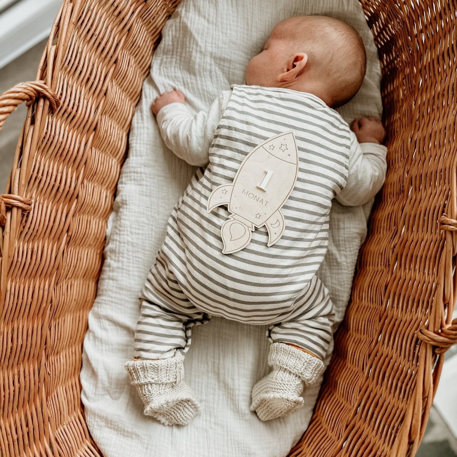 Meilensteine Baby -  Rakete - lyllevenn