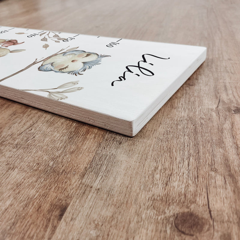 Messlatte | Holz | Kindermesslatte | zwei Varianten - BOHO WOODLAND - lyllevenn-store