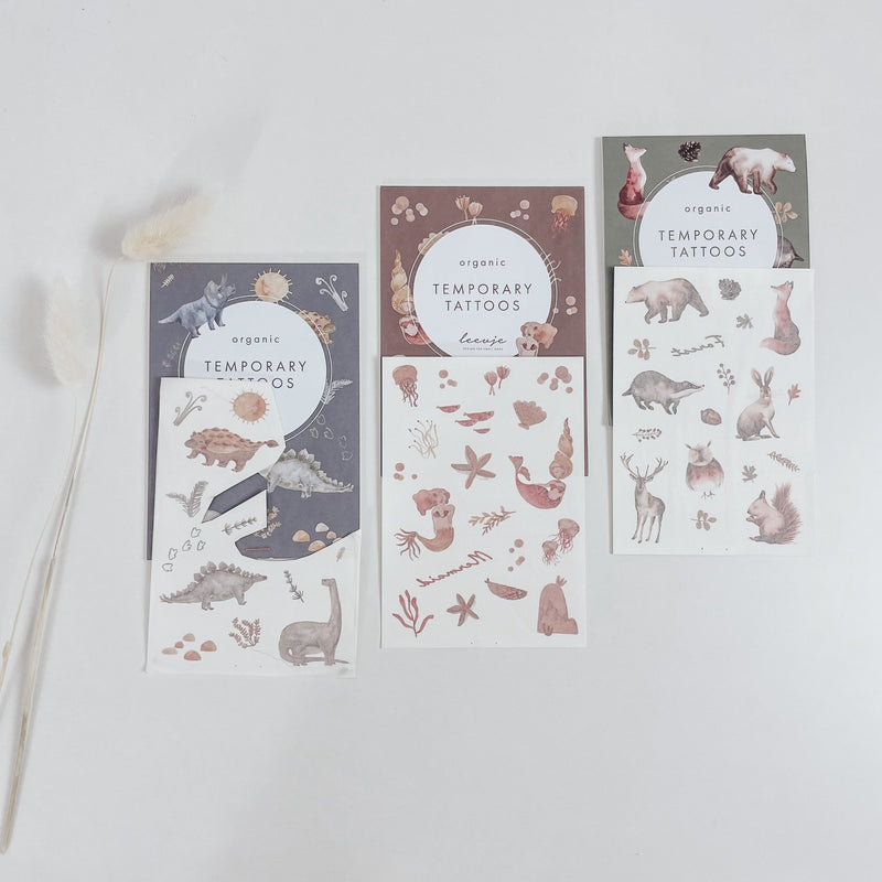 Organic Tattoos | DINOSAURIER - lyllevenn-store