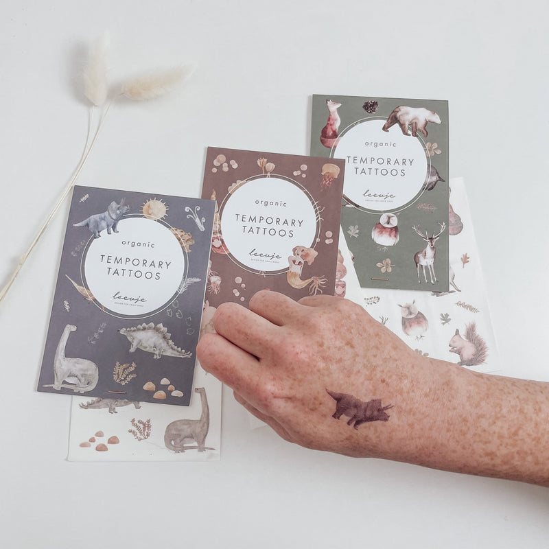 Organic Tattoos | DINOSAURIER - lyllevenn-store
