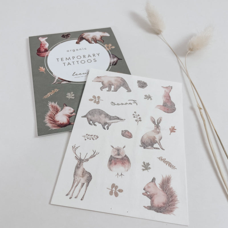 Organic Tattoos | WALDTIERE - lyllevenn-store