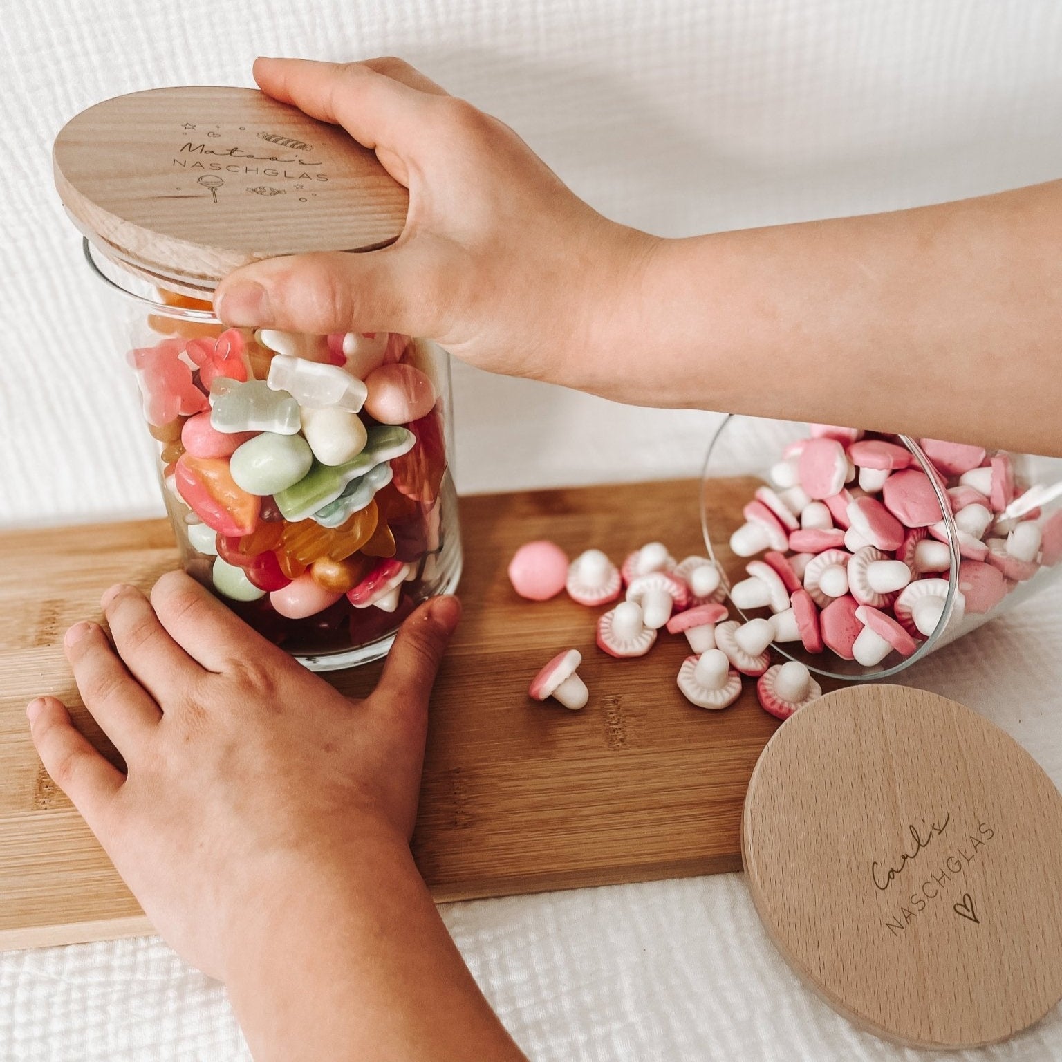 Personalisiertes Vorratsglas - Naschglas - lyllevenn