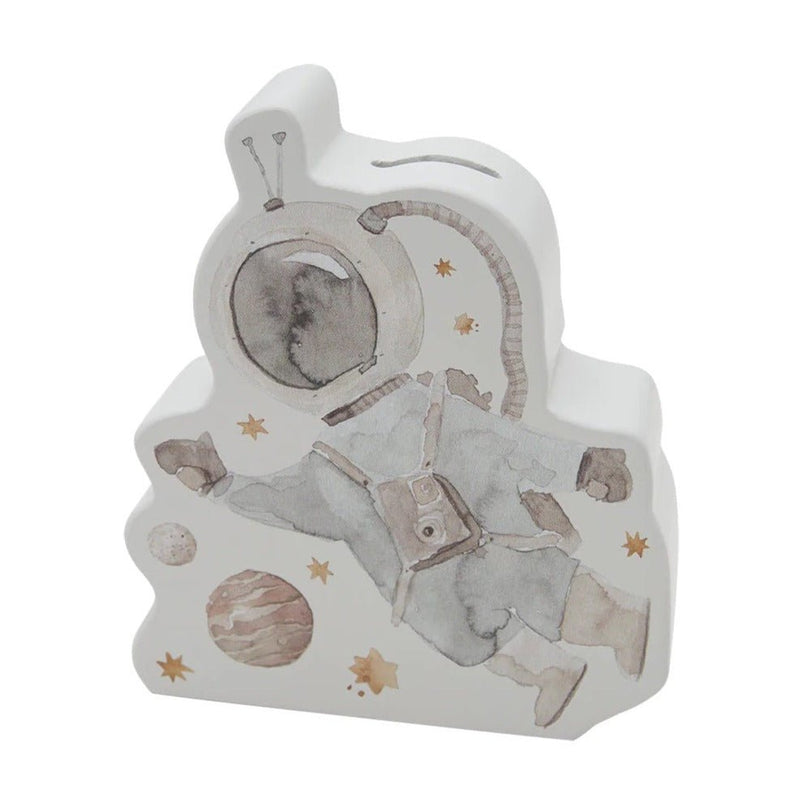 Spardose aus Holz | Sparschwein | Astronaut | Einhorn - lyllevenn-store
