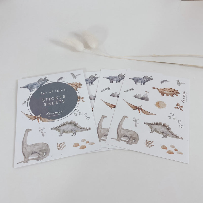 Sticker-Set | Aufkleber - DINO - lyllevenn-store