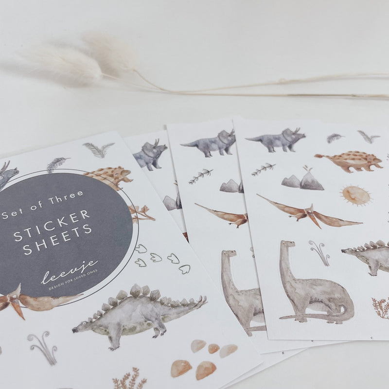 Sticker-Set | Aufkleber - DINO - lyllevenn-store