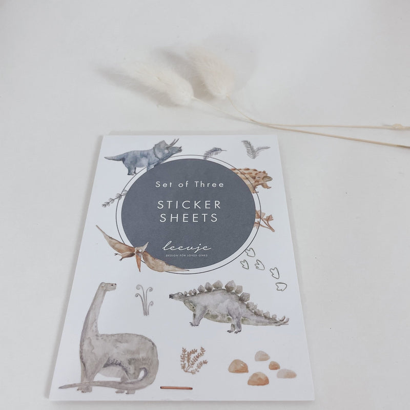 Sticker-Set | Aufkleber - DINO - lyllevenn-store