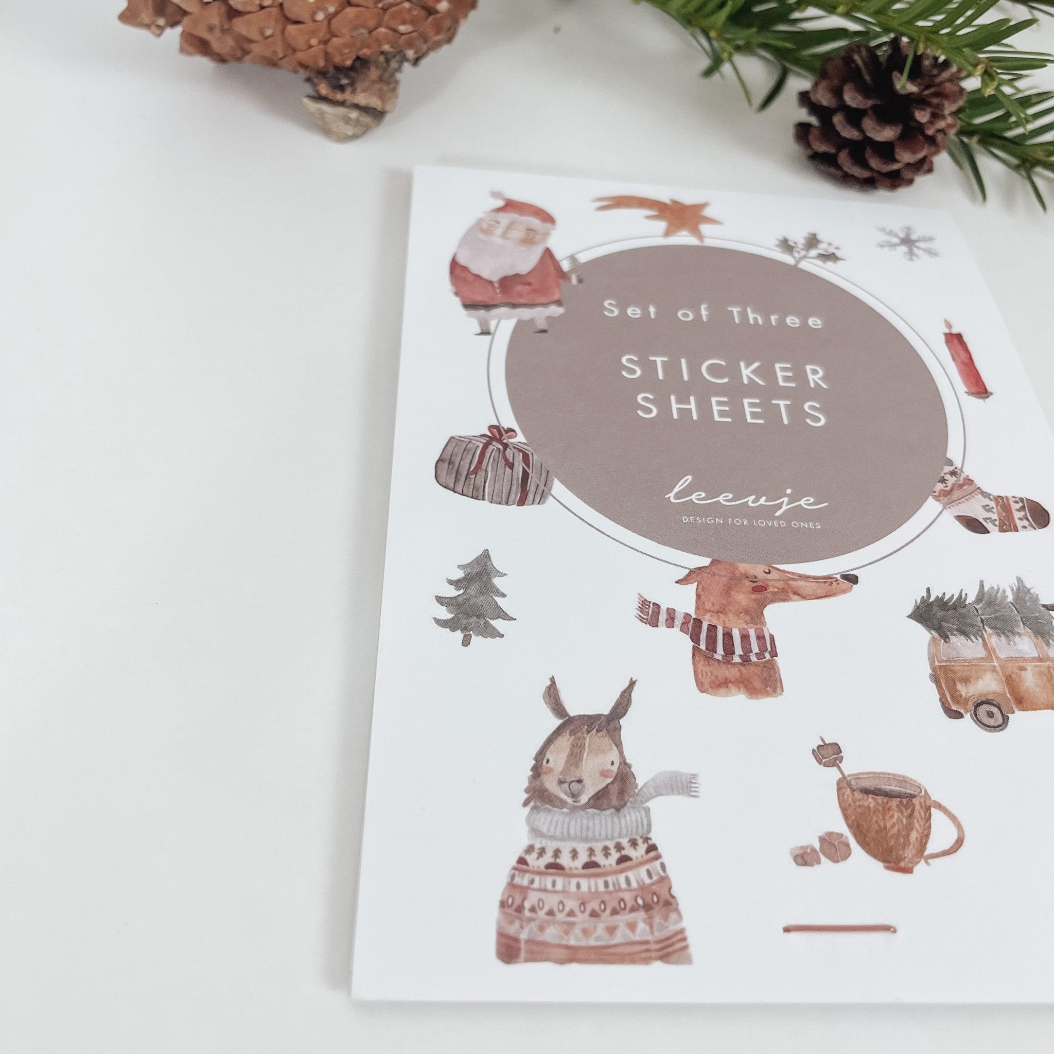 Sticker-Set | X-MAS | Aufkleber - Weihnachten - lyllevenn-store