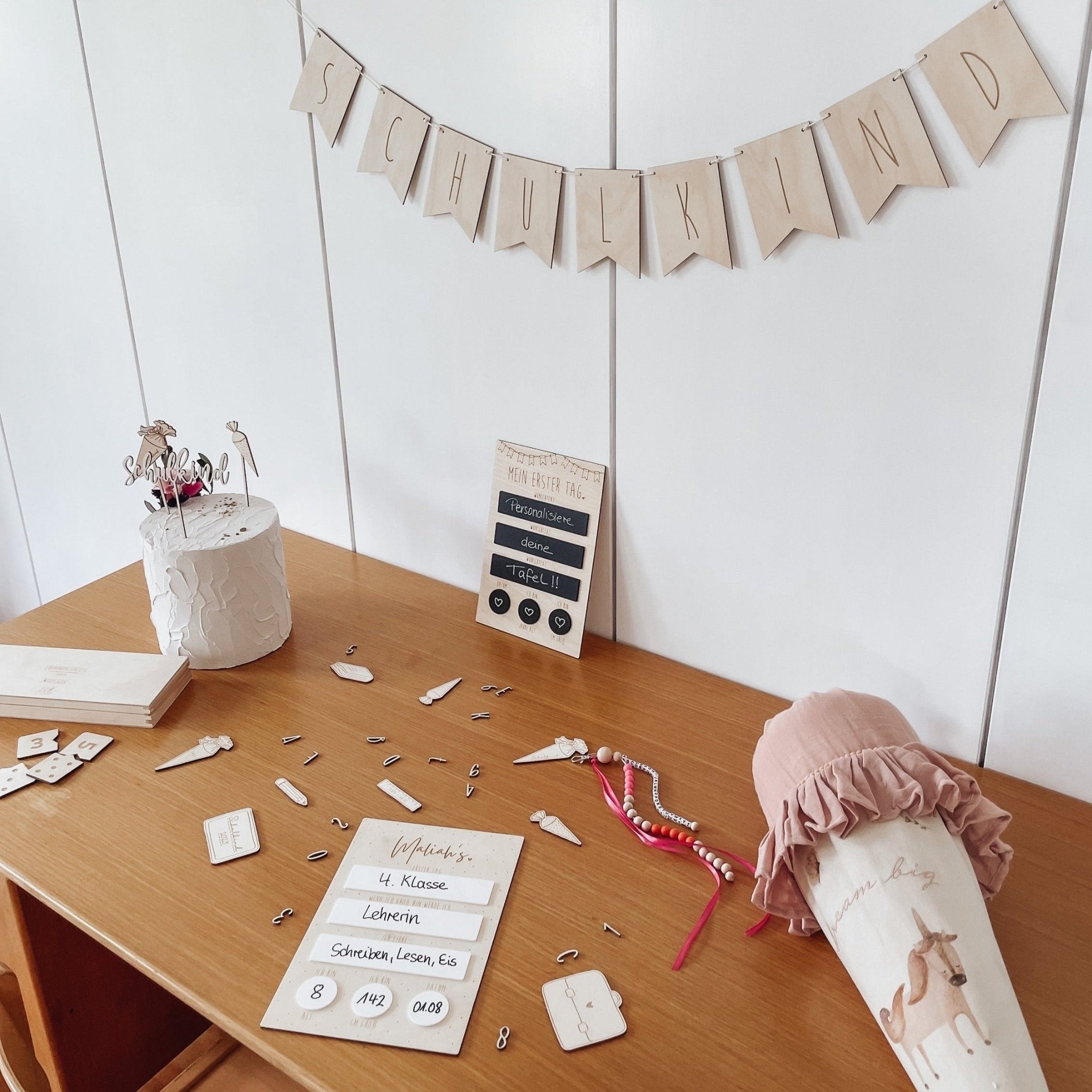Streudeko | Einschulung | Tischdeko | Schultüten – Schulstart - lyllevenn