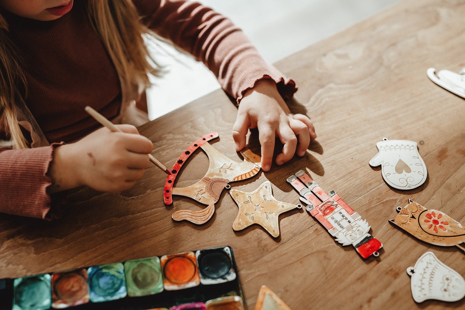 Weihnachtsanhänger | Baumschmuck | Christmas Ornaments | kreative DIY Anhänger zum Ausmalen für Kinder - SET - lyllevenn-store