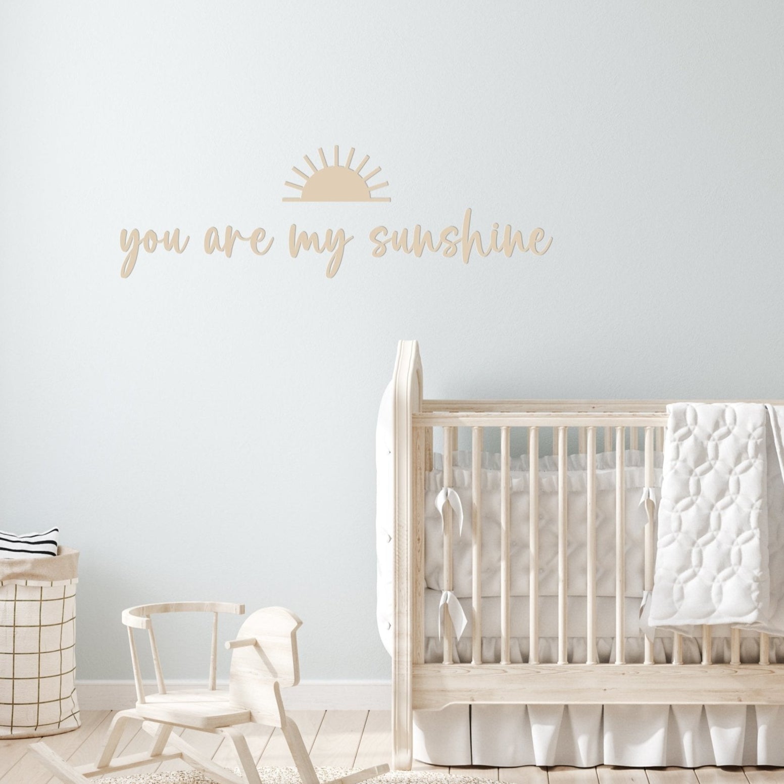 you are my sunshine - 3D Schriftzug | Wanddeko Kinderzimmer - lyllevenn-store